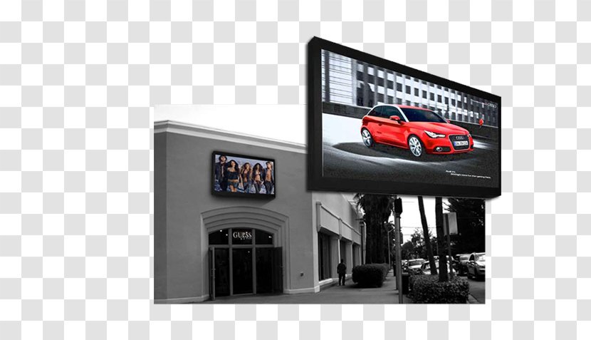 Advertising Electronic Signage Age Of Colors Luxury Vehicle Display Device - Motorcycle Transparent PNG