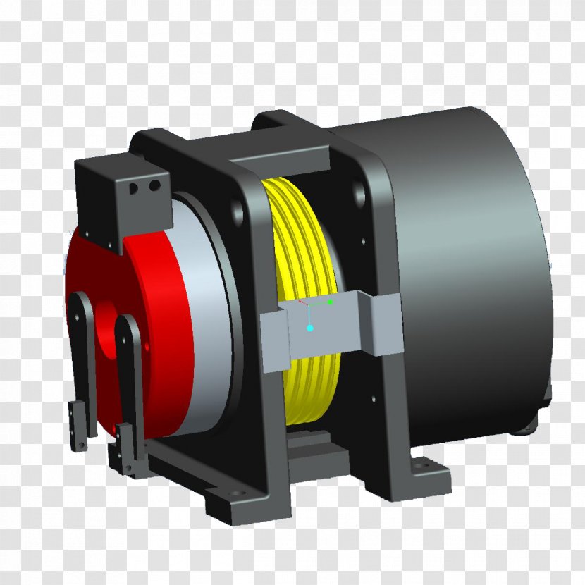 Elevator Machine Pulley Máquina Traction - Engine Transparent PNG