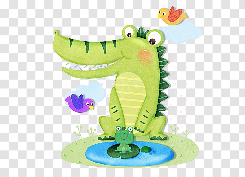 The Crocodile Cartoon Transparent PNG