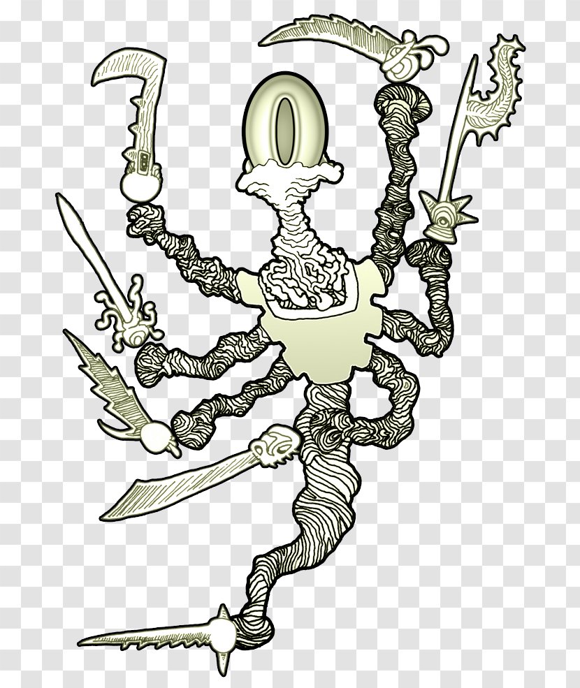 Weapon Legendary Creature Clip Art - Fictional Character - Wizardry Transparent PNG