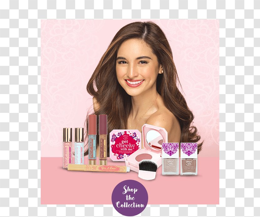 Coleen García Hair Coloring Eyelash Hairstyle Beauty - Makeup Banner Transparent PNG