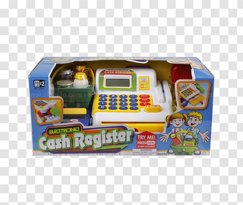 Toy Cash Register Portable Electronic Game Supermarket Transparent PNG