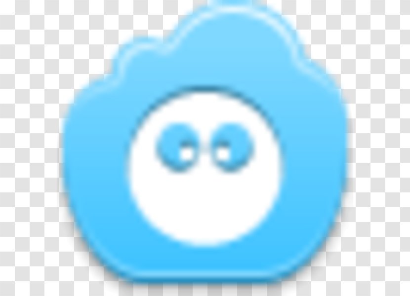 Download Clip Art - Emoticon - Blue Cloud Transparent PNG