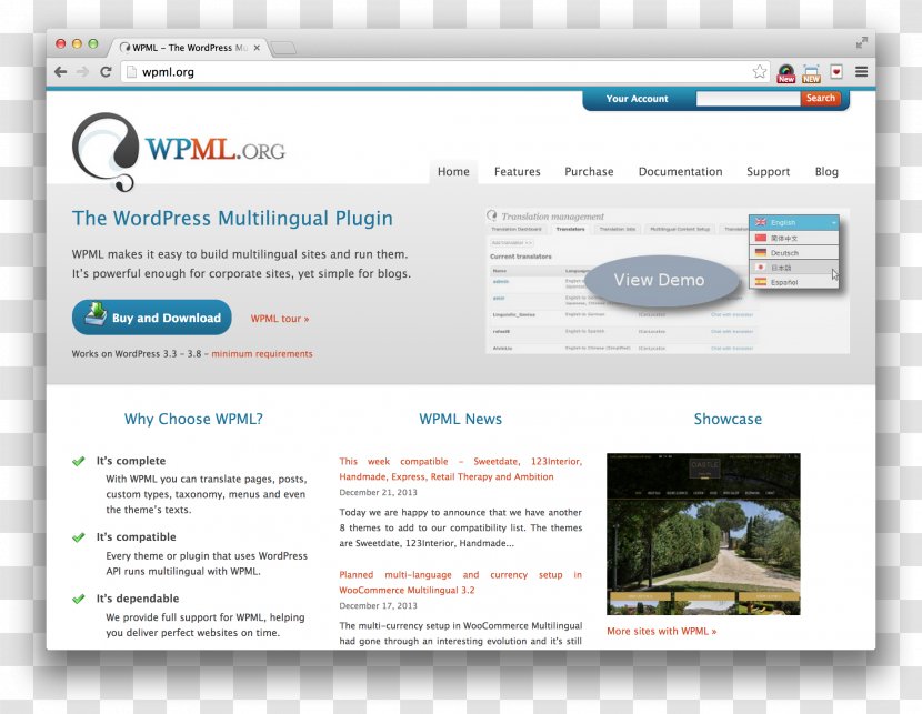 Plug-in Translation WordPress Language Web Page Transparent PNG