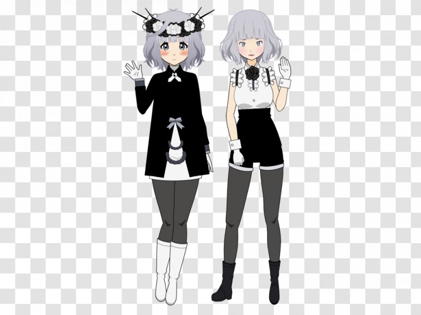 Costume Design Uniform Character Outerwear - Silhouette - Mario Black And White Transparent PNG