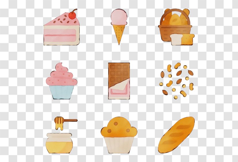 Ice Cream - Paint - Dairy Cake Decorating Supply Transparent PNG
