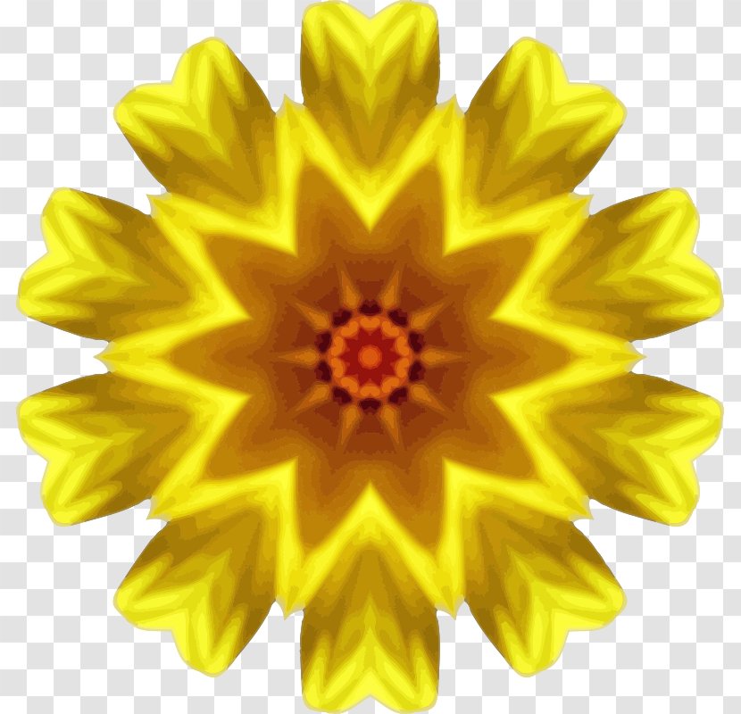 Clip Art - Petal - Sunflower Transparent PNG