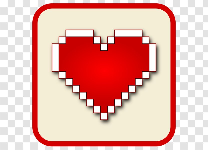 Heart Clip Art Line M-095 RED.M - Introspective Vector Transparent PNG