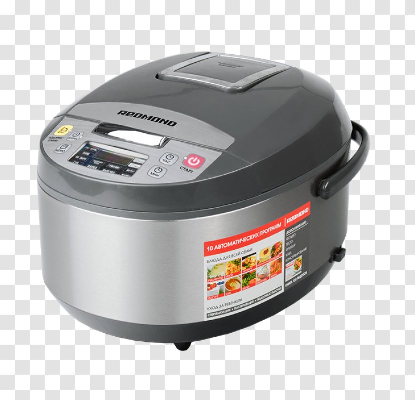 Multicooker Home Appliance Pilaf Multivarka.pro Small - Rice Cookers - Cooker Transparent PNG