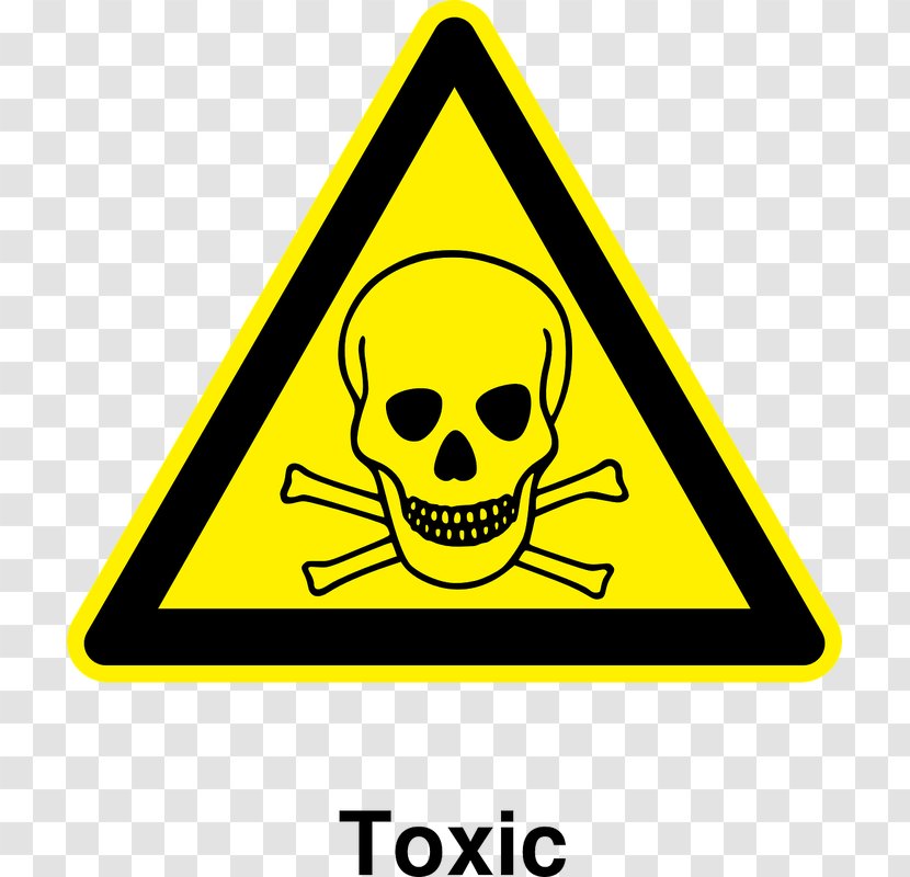 Household Hazardous Waste Toxicity Toxic - Hazard - Signage Transparent PNG