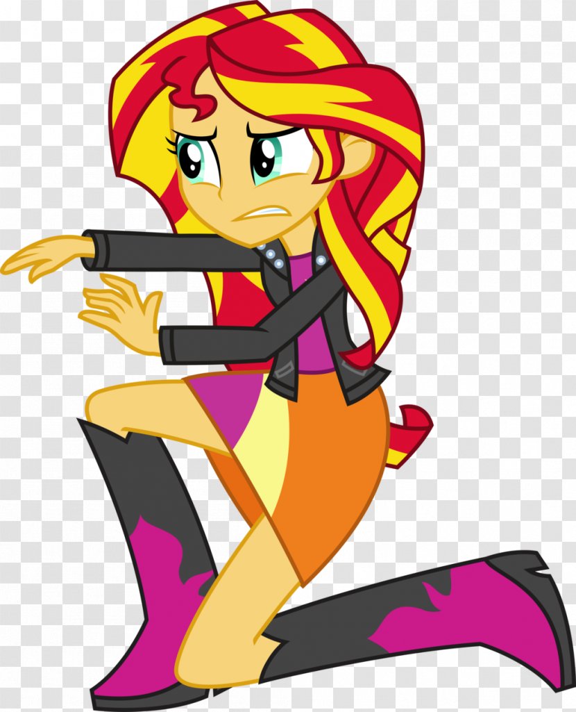 Sunset Shimmer Rainbow Dash My Little Pony: Equestria Girls - Fictional Character - Vector Transparent PNG