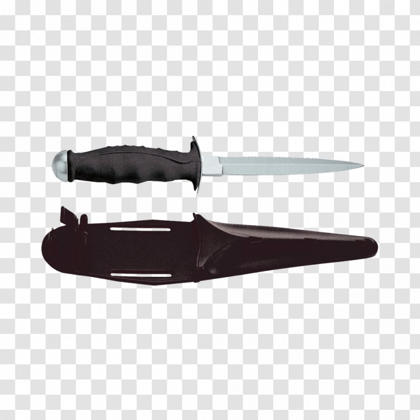Knife Spearfishing Mares Underwater Diving Blade - Scabbard Transparent PNG