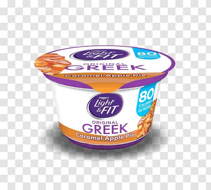 Greek Yogurt Yoghurt Danone Nutrition Facts Label - Dairy Products - Apple Caramel Transparent PNG