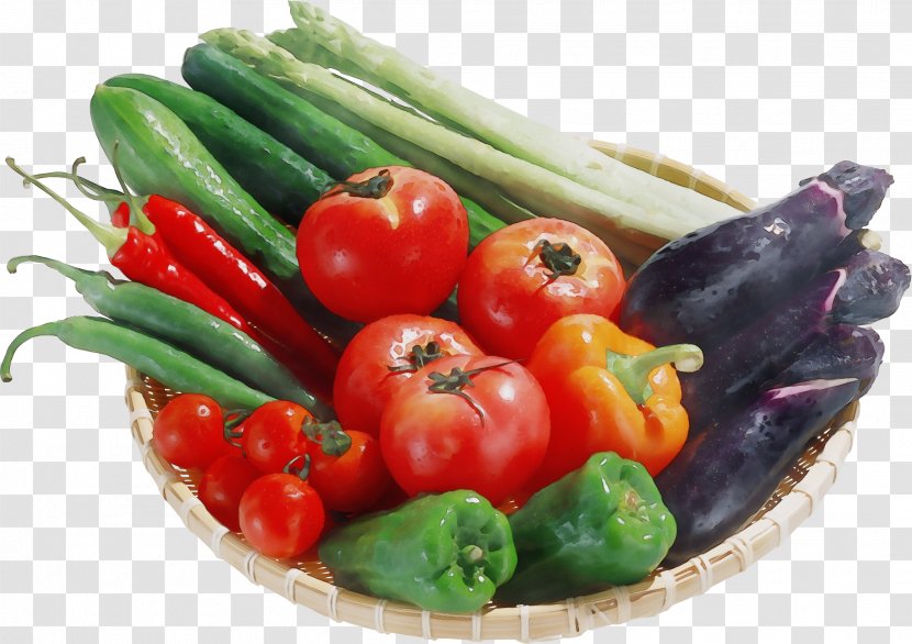 Natural Foods Vegetable Food Local Pimiento - Whole - Bell Pepper Vegetarian Transparent PNG