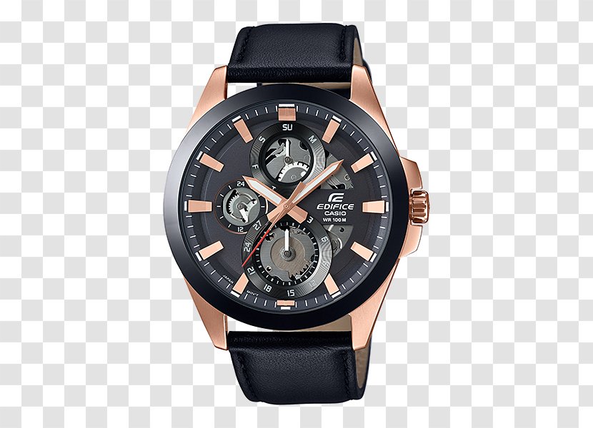 Casio Edifice Analog Watch Strap Transparent PNG