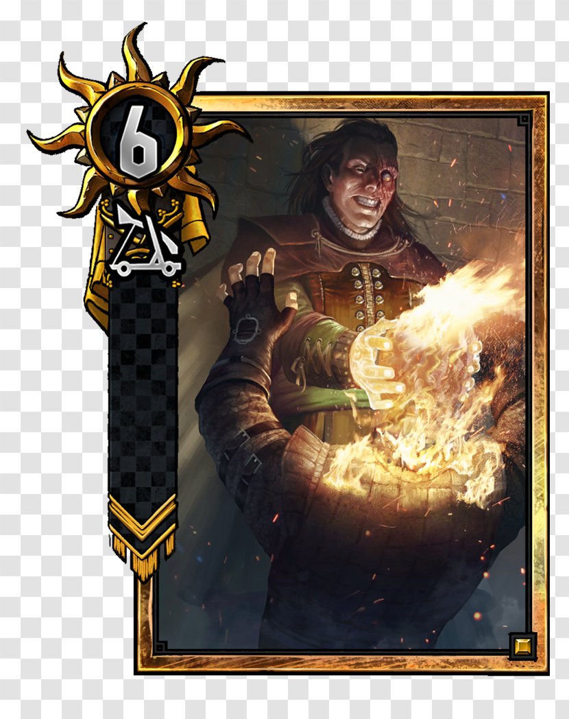 Gwent: The Witcher Card Game Vilgefortz Z Roggeveen Geralt Of Rivia PlayStation 4 Transparent PNG