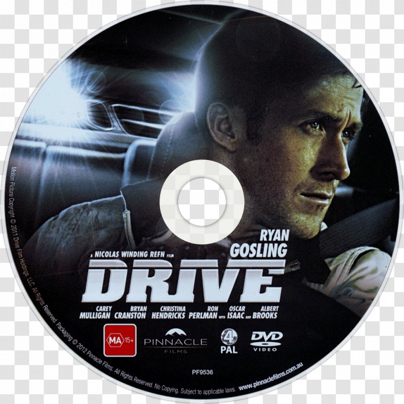 Ryan Gosling Drive DVD Disk Image Blu-ray Disc - Television - Dvd Cover Transparent PNG