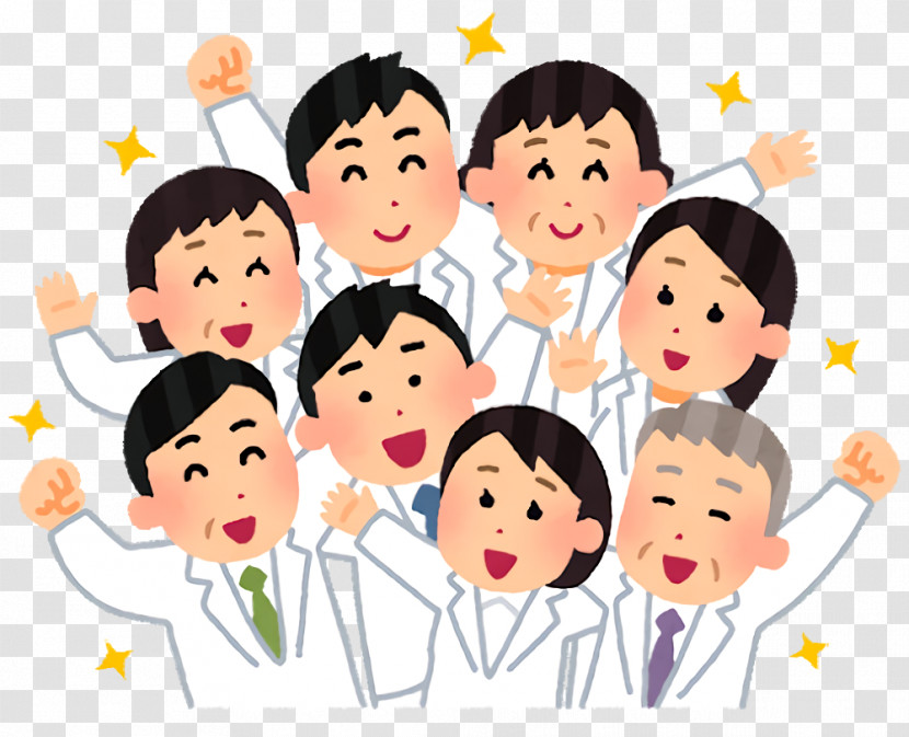 People Social Group Cartoon Facial Expression Youth Transparent PNG