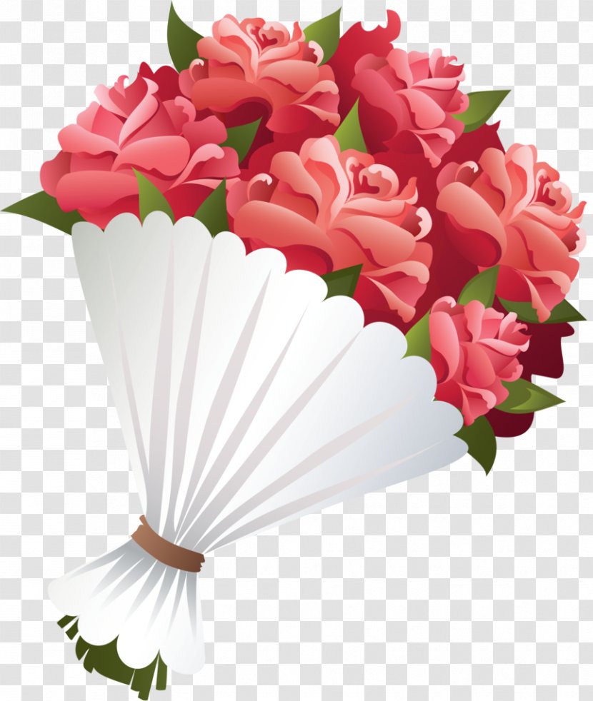 Flower Bouquet Clip Art - Carnation - Flowers Transparent PNG