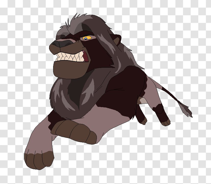 Lion Gorilla Cartoon Legendary Creature Ape Transparent PNG