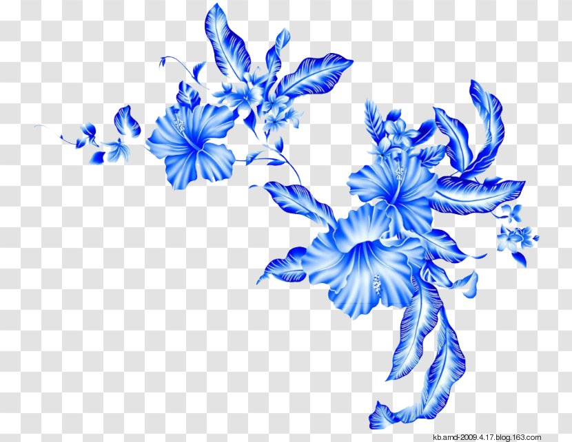 Flower Floral Design Drawing Image - Plant - Blue Lace Transparent PNG