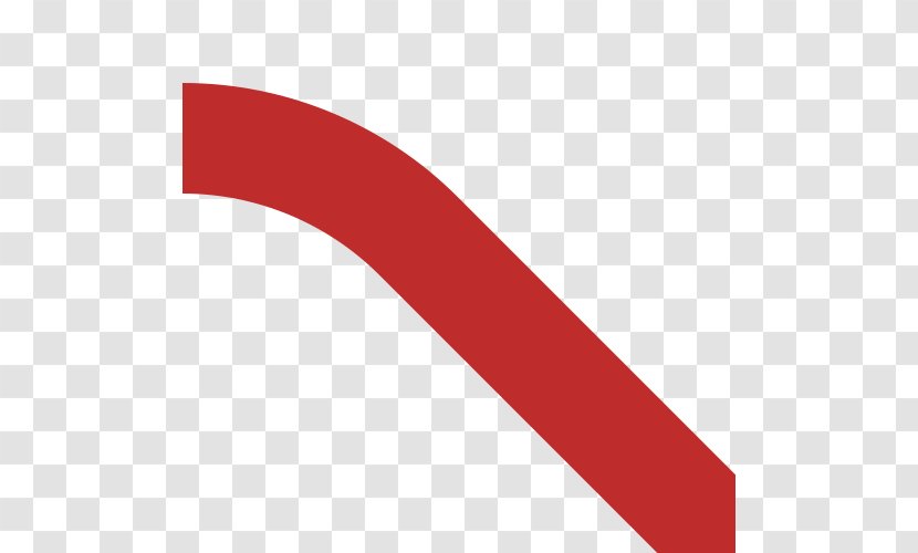 Line Angle - Red Transparent PNG