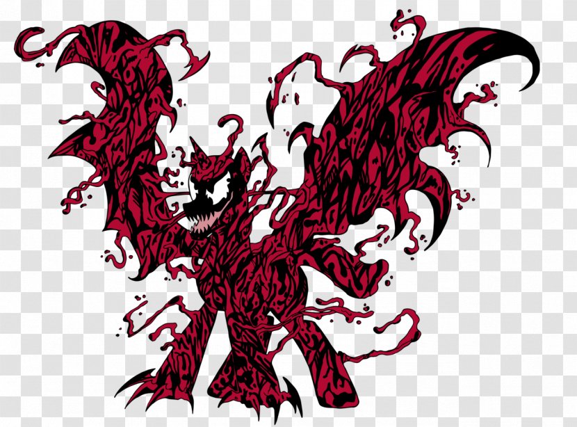 Spider-Man Venom Pony Carnage Art - My Little Friendship Is Magic Transparent PNG