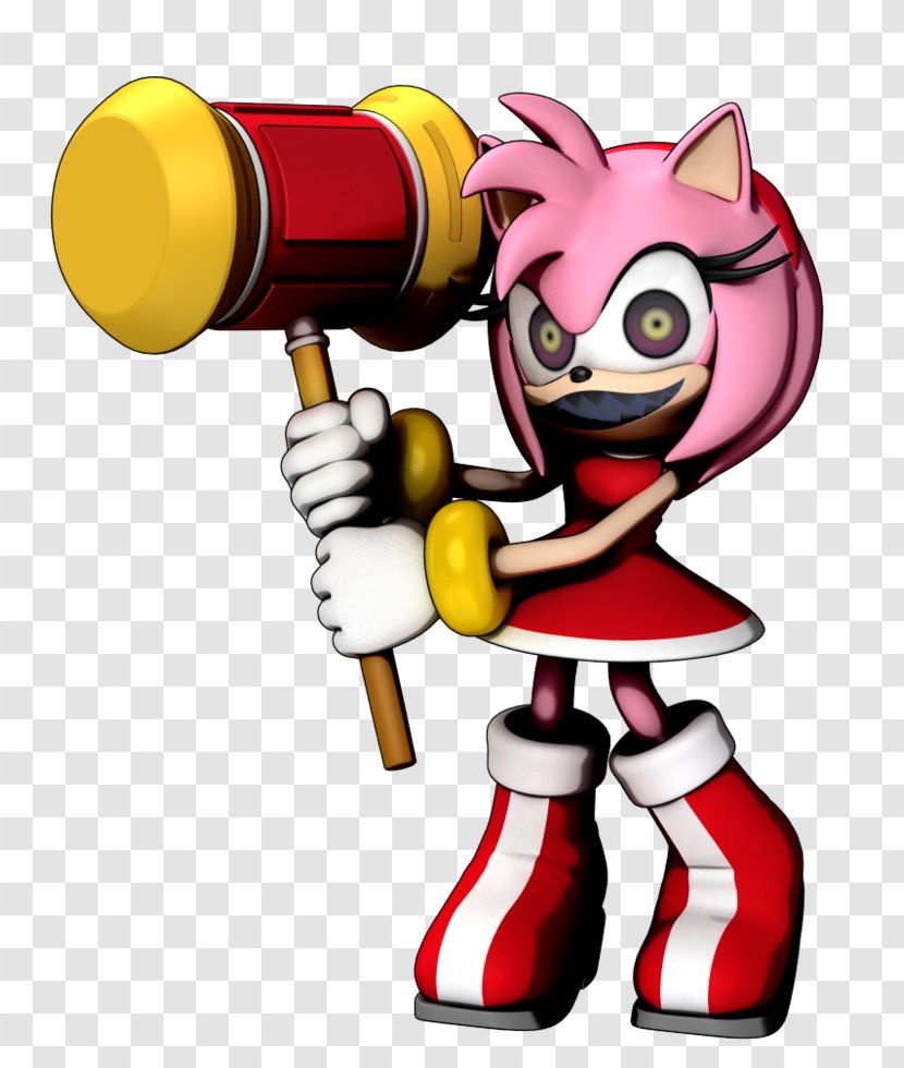 Amy Rose Metal Sonic The Hedgehog Wikia Sega - Fictional Character - Halloween Demon Transparent PNG