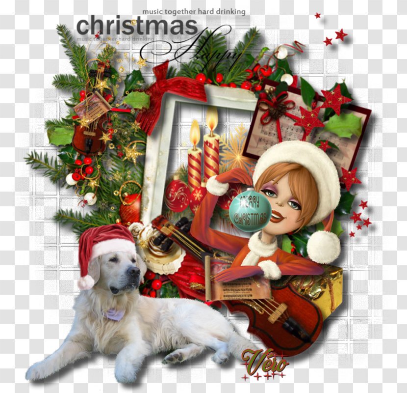 Dog Christmas Decoration Ornament Puppy - Tree - Angel Transparent PNG