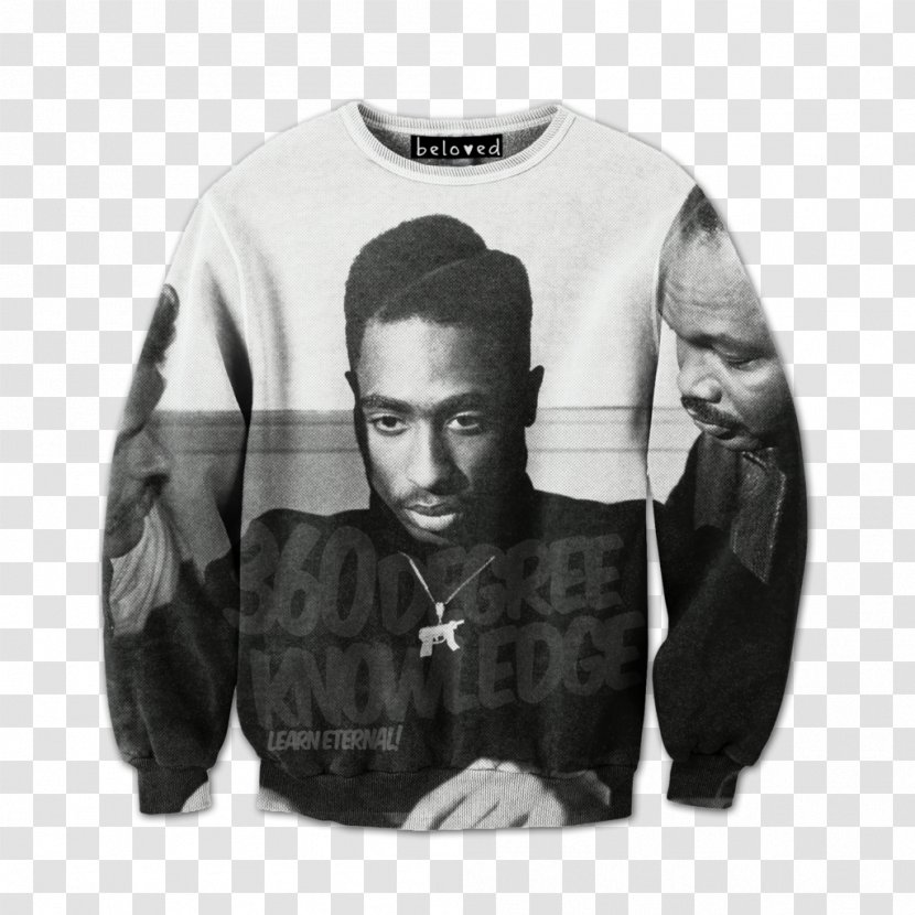 Tupac Shakur Hoodie T-shirt Juice Sweater - Frame Transparent PNG