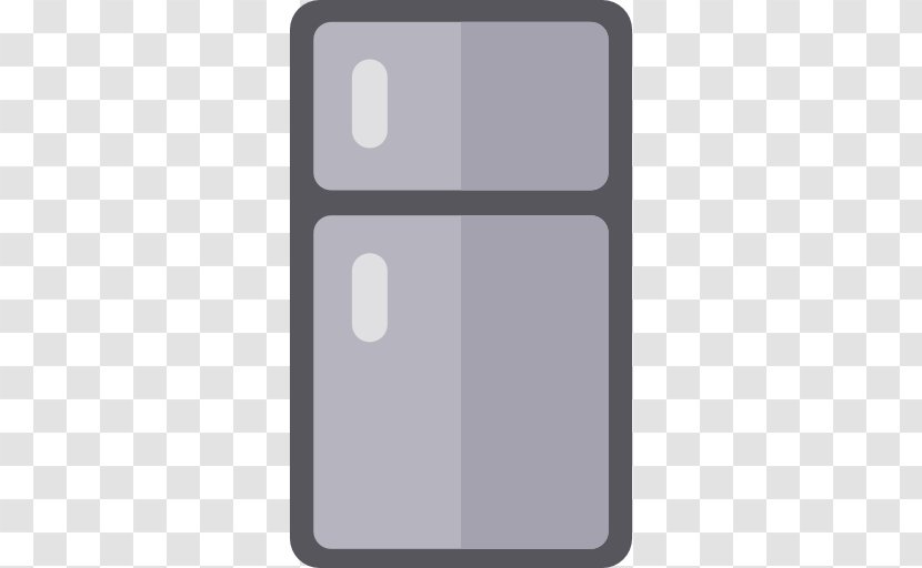 Refrigerator Furniture Kitchen Icon - Telephony - A Transparent PNG