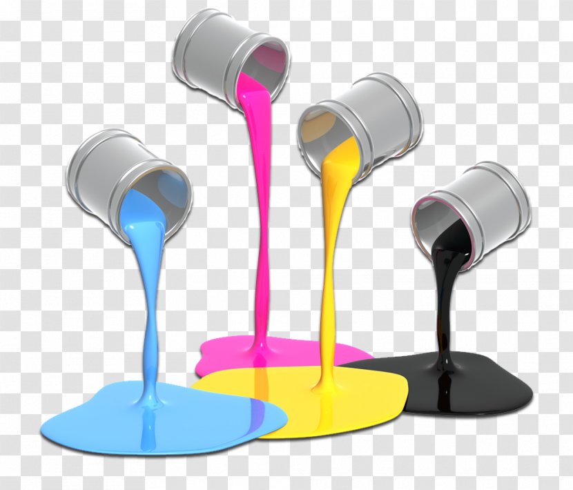 CMYK Color Model Paint Screen Printing - Audio - Colours Transparent PNG
