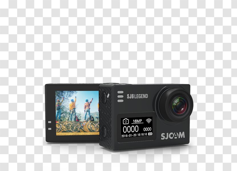 SJCAM Action Camera 4K Resolution Camcorder - Wideangle Lens - Legend Kremlin Transparent PNG