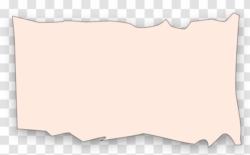 Paper Rectangle Font - Ripped Transparent PNG