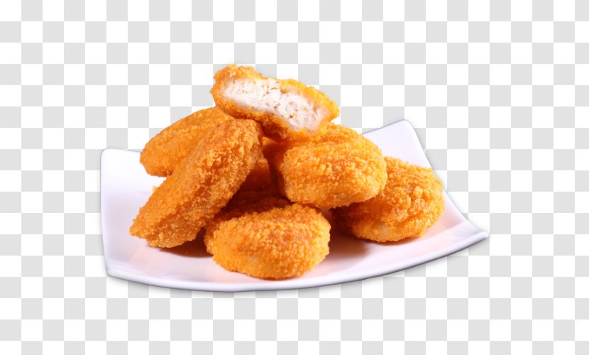 Chicken Nugget Pizza Hamburger French Fries Fizzy Drinks - Fried Food Transparent PNG