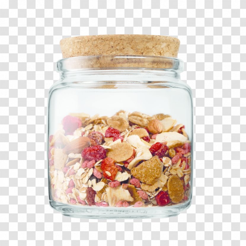 Mason Jar Muesli Container Breakfast - Food Transparent PNG