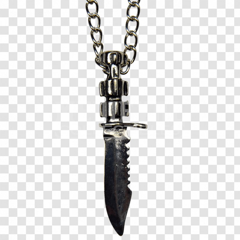 Charms & Pendants Combat Knife Soldier Necklace - Weapon Transparent PNG