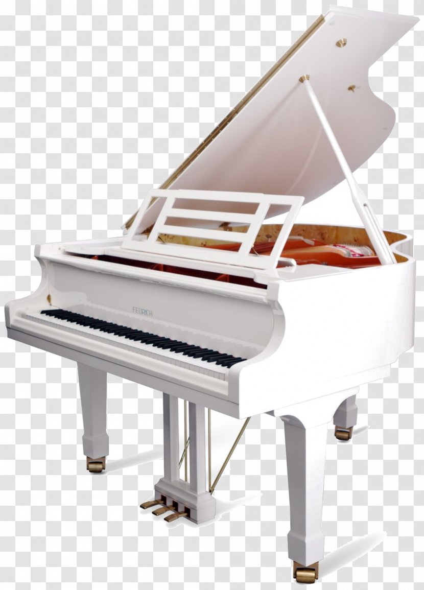 Feurich Grand Piano Hailun Musical Instruments - Harpsichord Transparent PNG