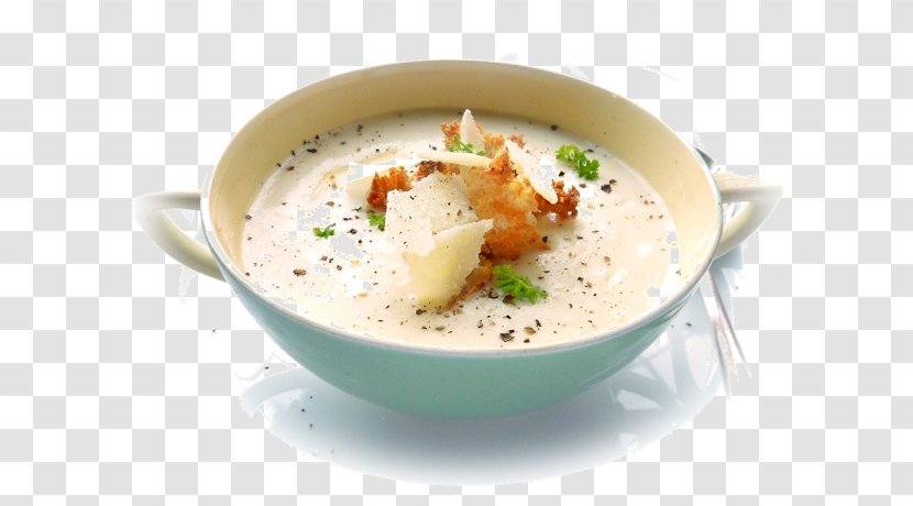 Leek Soup Vichyssoise Clam Chowder Potage - Roasted Steak Transparent PNG