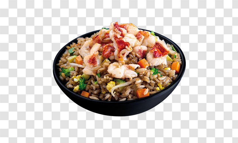 Fried Rice Japanese Cuisine Caridea Stuffing Chicken Sandwich - Recipe - Sashimi Lobster Transparent PNG