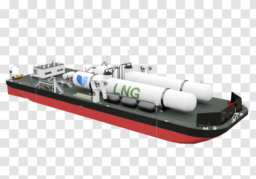 Liquefied Natural Gas Barge Ship E-boat LNG Storage Tank - Vehicle - Free Download Transparent PNG