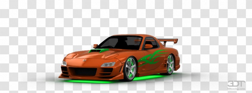 Bumper Sports Car Performance Automotive Design - Play Vehicle - Mazda Rx 7 Transparent PNG
