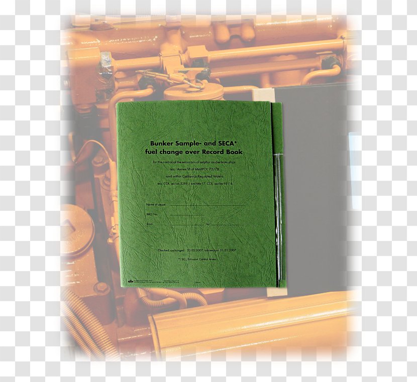 Logbook Sailing Ballast Bokförlag MARPOL 73/78 - Record Book Transparent PNG