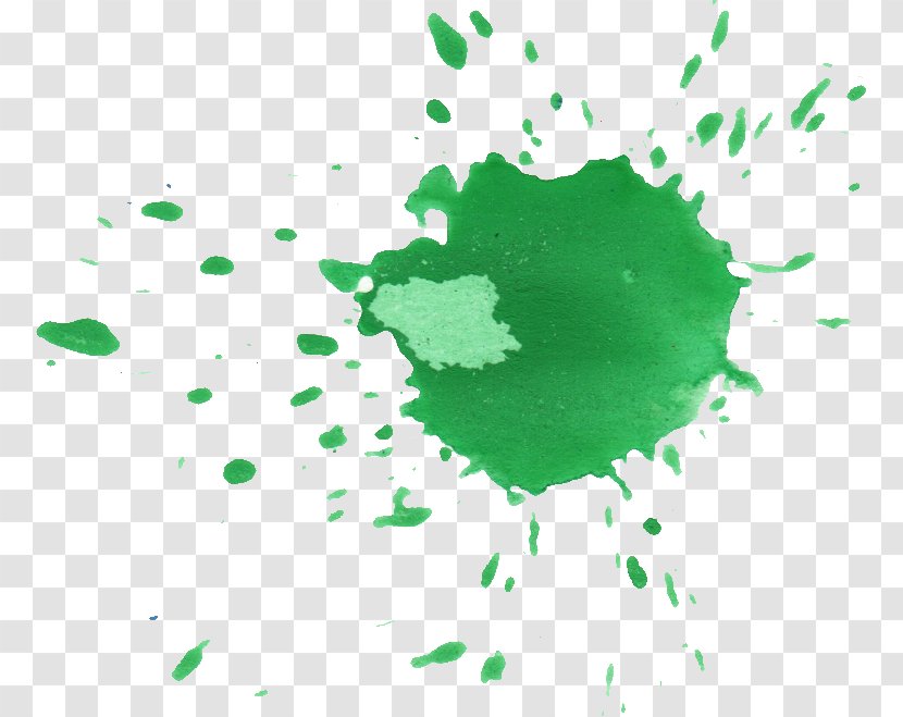 Green Watercolor Painting Desktop Wallpaper - Aqua - Splash Transparent PNG