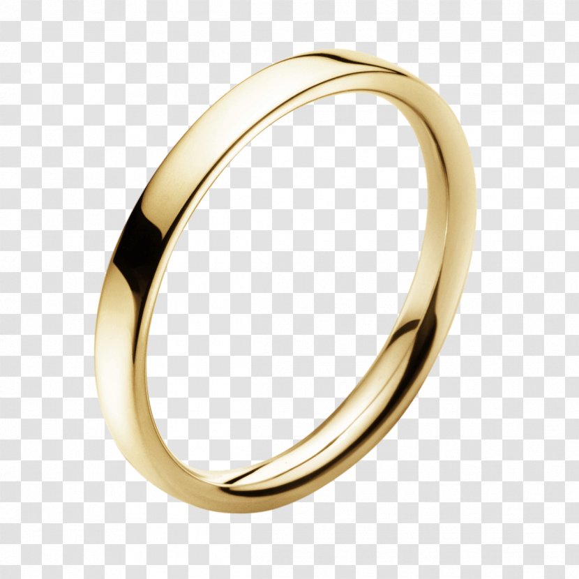 Wedding Ring Jewellery Gold Diamond - Metal Transparent PNG