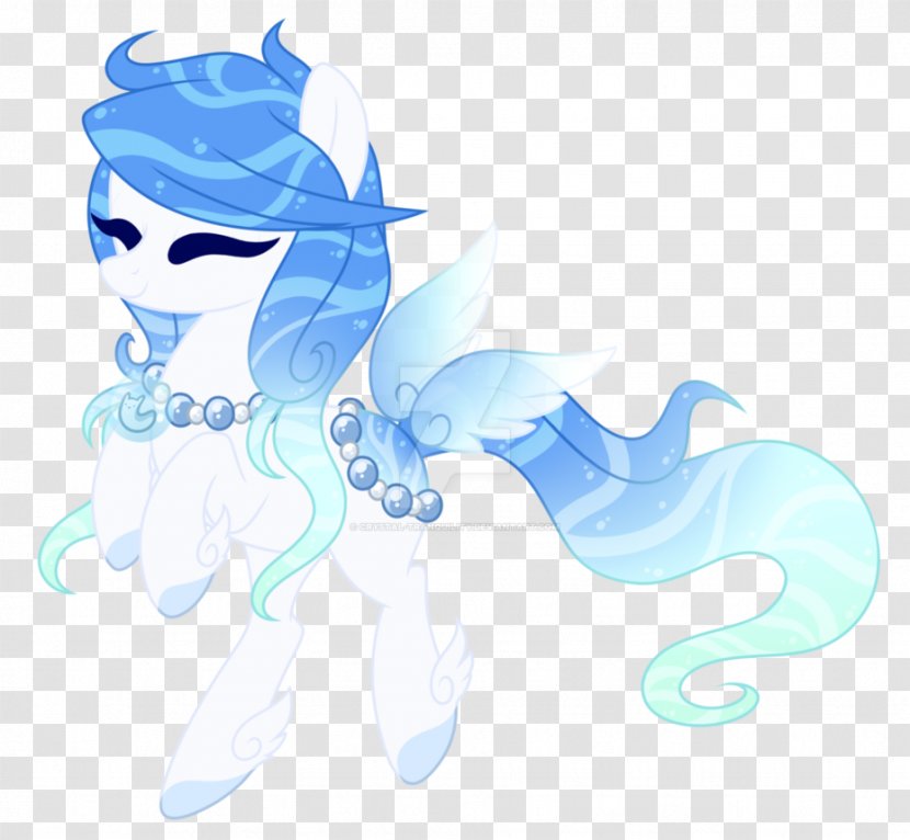 Horse Illustration Animated Cartoon Fish - Mythical Creature Transparent PNG