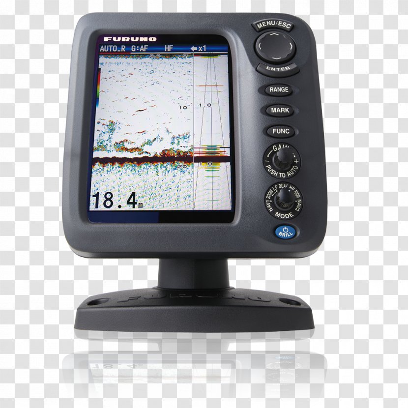 Fish Finders Furuno Marine Radar Chartplotter - Reflection Transparent PNG