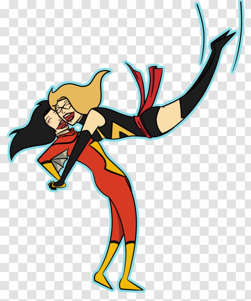 Spider-Woman Carol Danvers Female Clip Art - Clothing - Spider Woman Transparent PNG