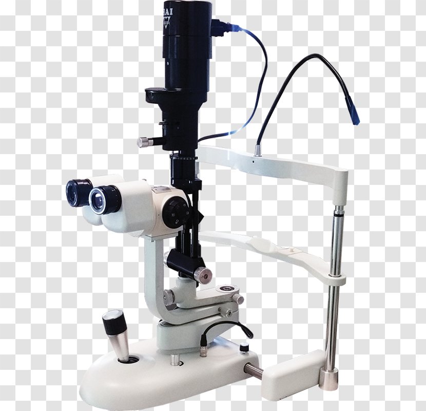 Microscope Slit Lamp Ophthalmology Human Eye Transparent PNG