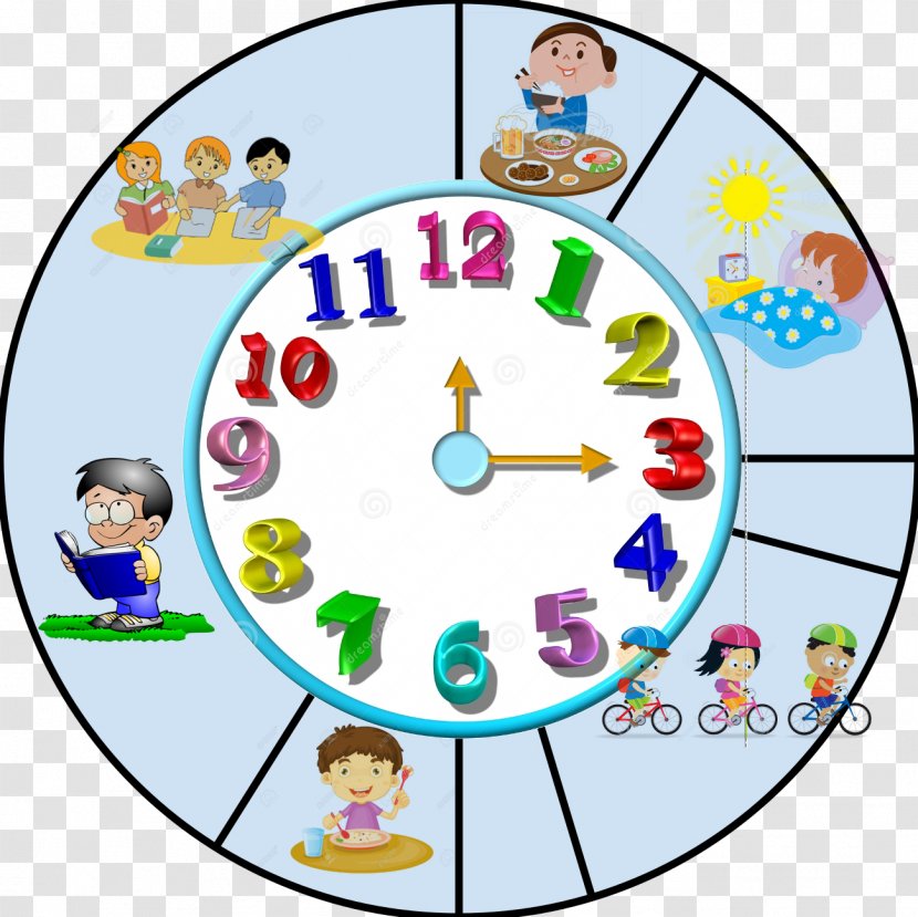 Child Learning Game Clock School - Area Transparent PNG